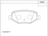 ASIMCO KD6589 Brake Pad Set, disc brake